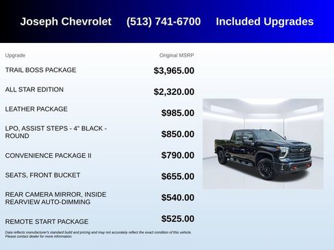 Used 2025 Chevrolet Silverado 2500 LT w/ Trail Boss Package AWD/4WD image 6