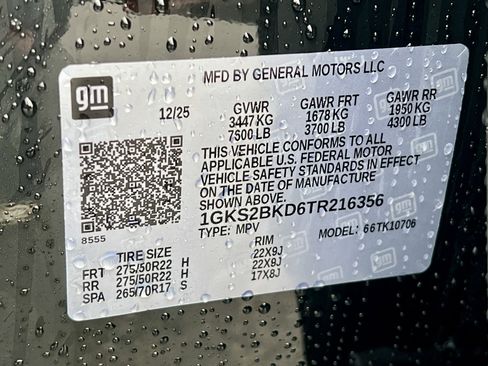 New 2026 GMC Yukon Elevation AWD/4WD image 14