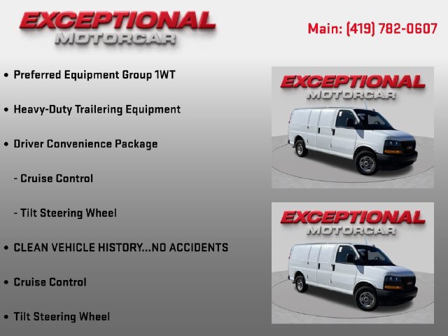Used 2018 GMC Savana 2500 w/ Driver Convenience Package RWD image 2