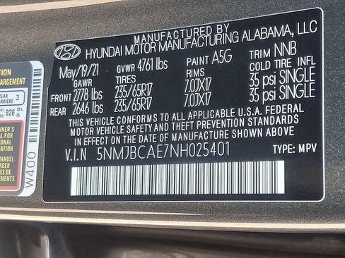 Used 2022 Hyundai Tucson SEL AWD/4WD image 28