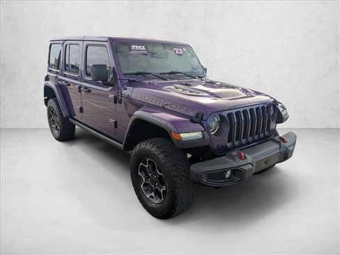 Used 2023 Jeep Wrangler Unlimited Rubicon w/ LED Lighting Group image 3