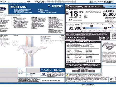 Used 2025 Ford Mustang GT Premium image 45