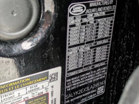 Used 2020 Land Rover Range Rover Velar R-Dynamic S image 26