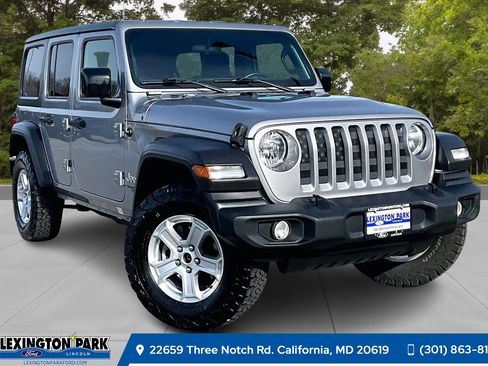 Used 2021 Jeep Wrangler Unlimited Sport image 1