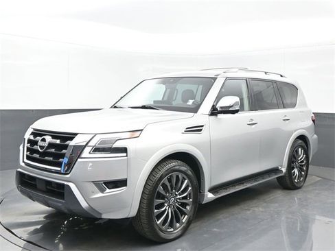 Used 2024 Nissan Armada Platinum w/ Captain's Chairs Package image 1