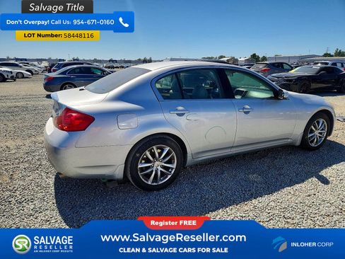 Used 2007 INFINITI G35 x Sedan AWD/4WD image 4