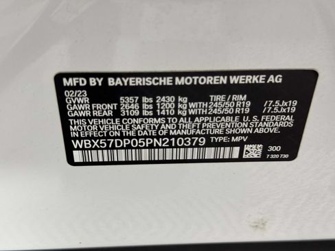 Used 2023 BMW X3 xDrive30i w/ Convenience Package w/ZPA AWD/4WD image 16