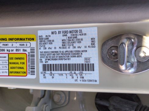 Used 2024 Ford Bronco Sport Big Bend w/ Convenience Package image 34