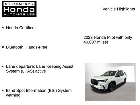 Certified 2023 Honda Pilot Sport image 7