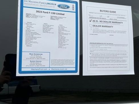 Used 2023 Ford F150 Limited image 8