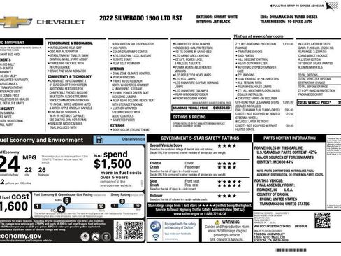 Used 2022 Chevrolet Silverado 1500 RST image 12