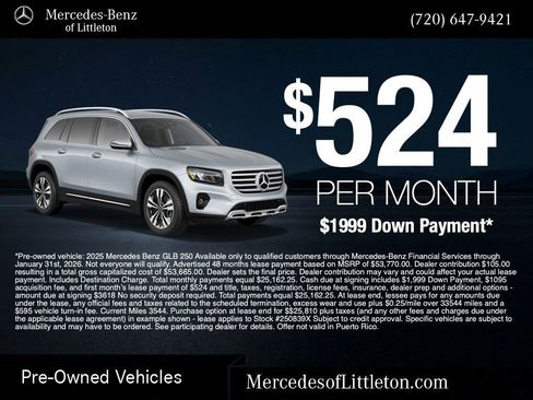 Certified 2025 Mercedes-Benz GLB 250 GLB 250 image 3