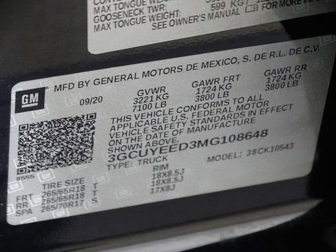 Used 2021 Chevrolet Silverado 1500 RST image 20