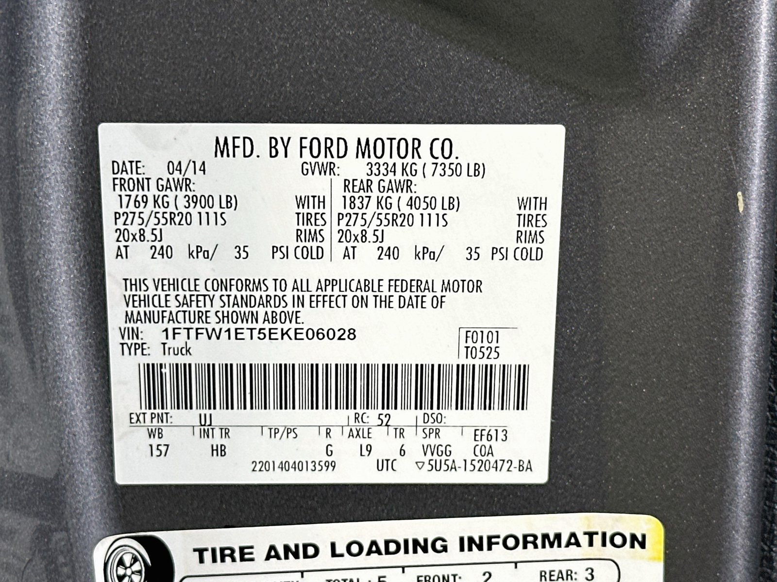 Used 2014 Ford F150 Lariat w/ Equipment Group 502A Luxury AWD/4WD image 32