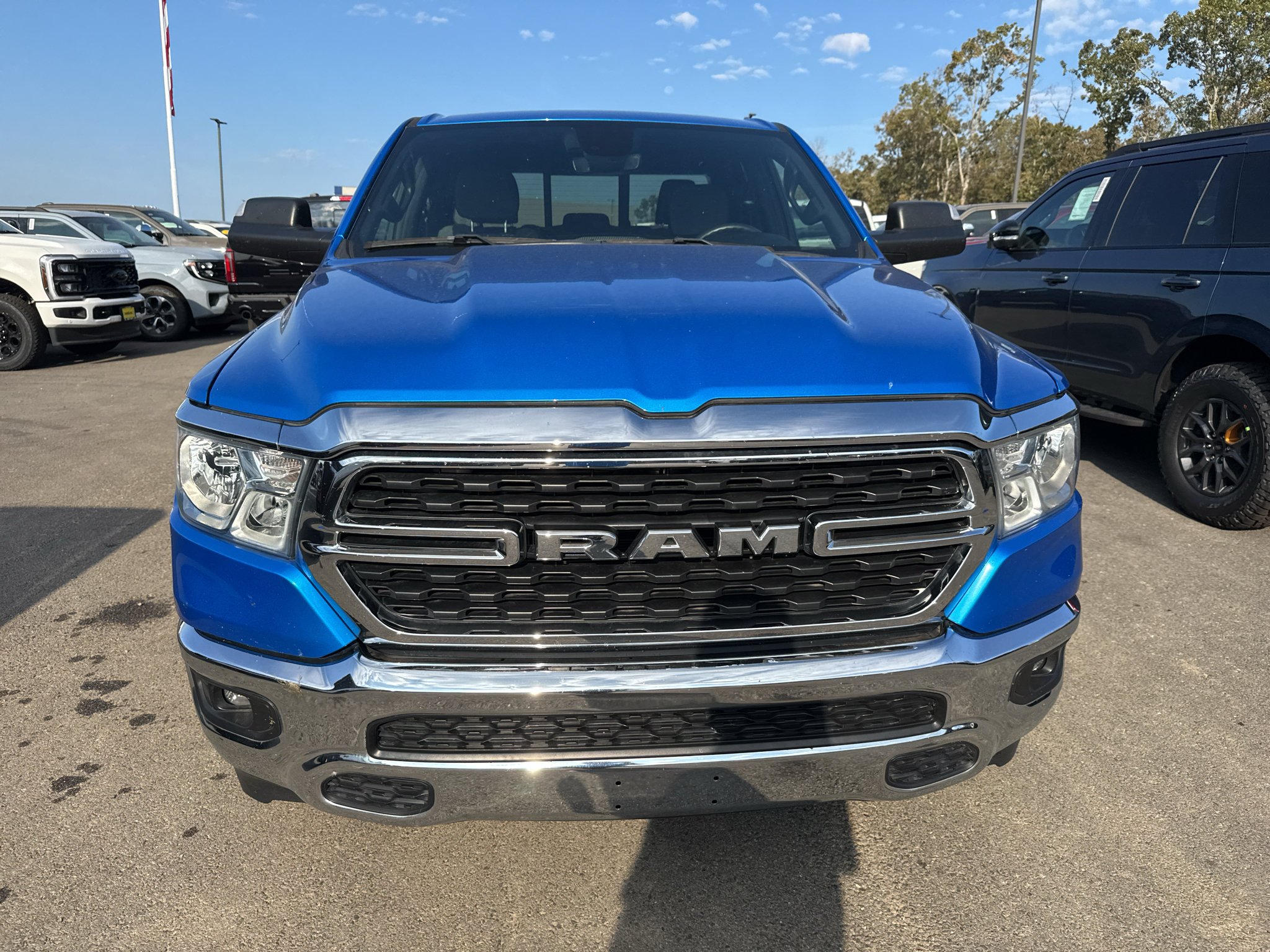 Used 2022 RAM 1500 Big Horn w/ Trailer Tow Group RWD image 2