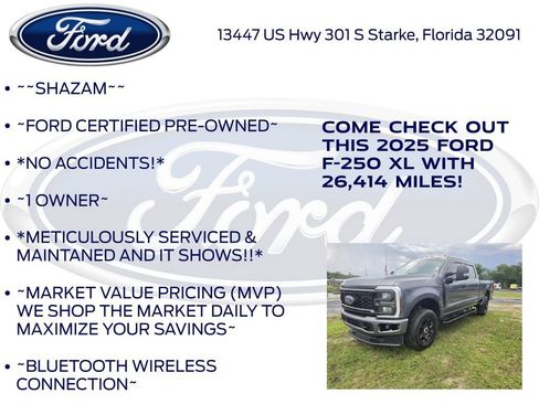 Certified 2025 Ford F250 XL w/ STX Appearance Package AWD/4WD image 6