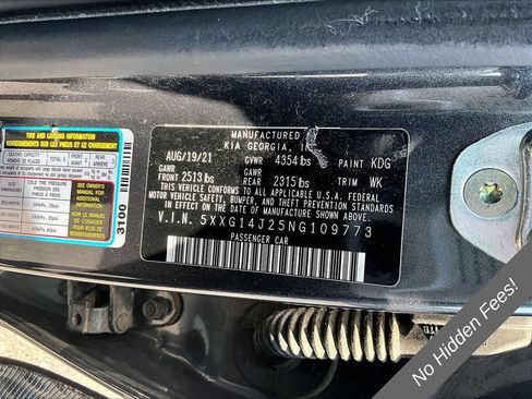 Used 2022 Kia K5 LXS FWD image 29