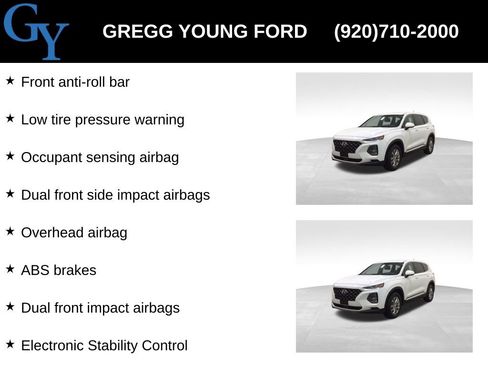 Used 2020 Hyundai Santa Fe SE w/ Cargo Package AWD/4WD image 16