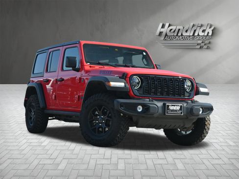 Used 2025 Jeep Wrangler Unlimited Sport S 4xe AWD/4WD image 2
