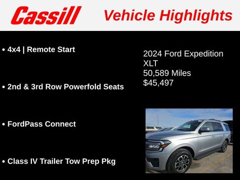 Used 2024 Ford Expedition XLT image 3