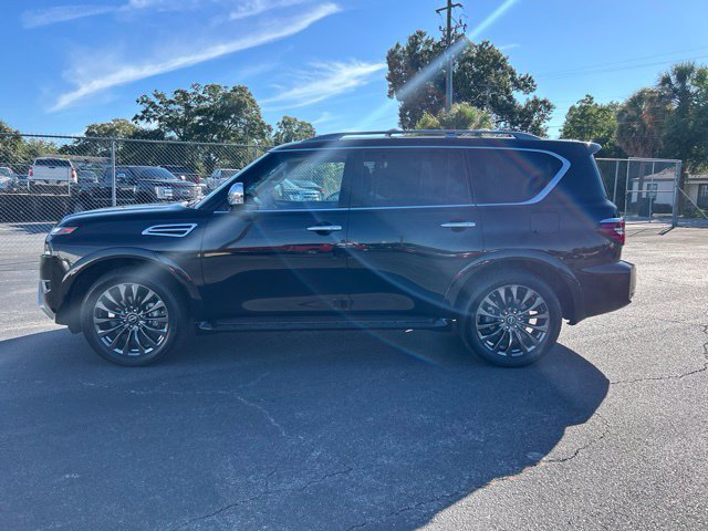 Used 2023 Nissan Armada Platinum w/ Captain's Chairs Package AWD/4WD image 2