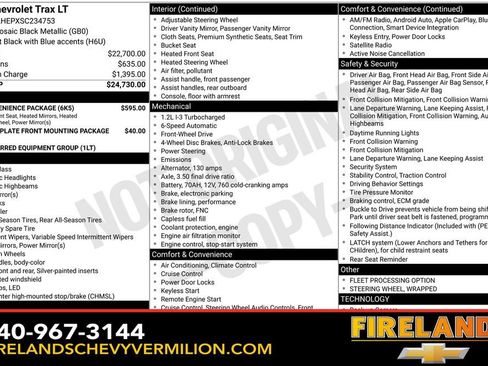 Used 2025 Chevrolet Trax LT w/ LT Convenience Package image 4