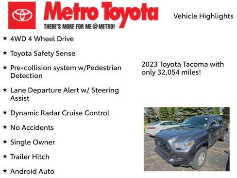 Used 2023 Toyota Tacoma SR AWD/4WD image 8