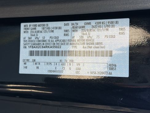 Used 2024 Ford Transit 350 XL image 28