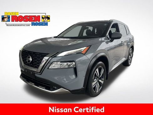 Certified 2021 Nissan Rogue Platinum AWD/4WD image 1