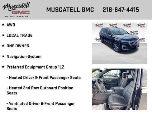 Used 2023 Chevrolet Traverse Premier AWD/4WD image 6