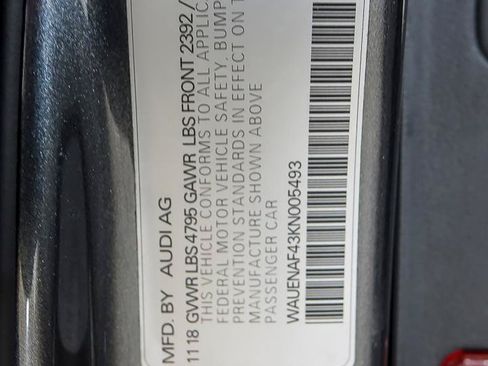 Used 2019 Audi A4 2.0T Premium Plus w/ Premium Plus Package AWD/4WD image 39