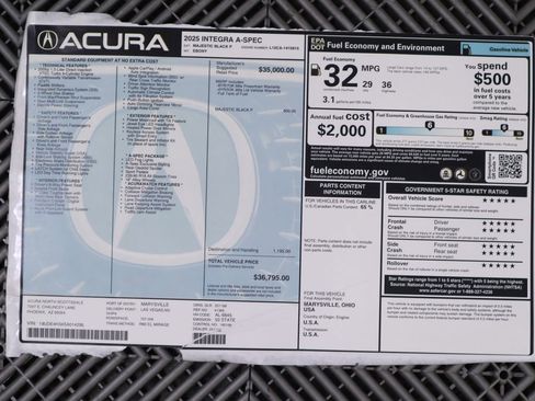 Used 2025 Acura Integra A-Spec image 10