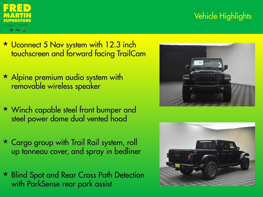 New 2027 Jeep Gladiator Rubicon AWD/4WD image 14