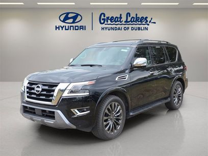 Used 2023 Nissan Armada Platinum w/ Captain's Chairs Package
