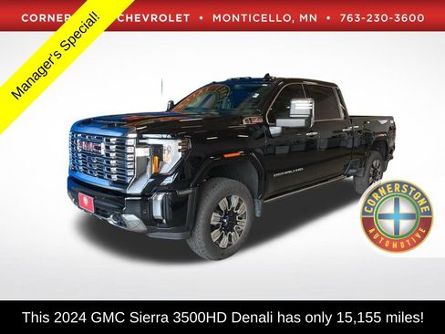 Used 2024 GMC Sierra 3500 Denali w/ Denali Reserve Package AWD/4WD image 1