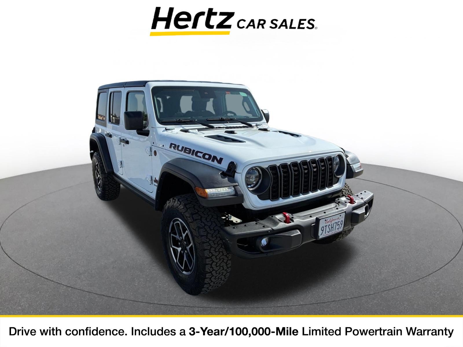 Used 2025 Jeep Wrangler Unlimited Rubicon AWD/4WD image 1
