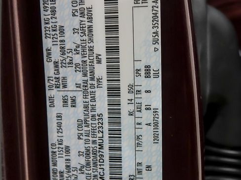 Used 2021 Lincoln Corsair AWD w/ Equipment Group 101A image 39