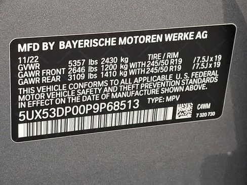 Certified 2023 BMW X3 xDrive30i w/ Premium Package image 31