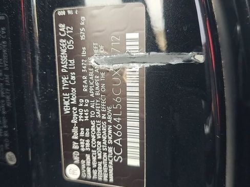 Used 2012 Rolls-Royce Ghost Extended Wheelbase RWD image 15