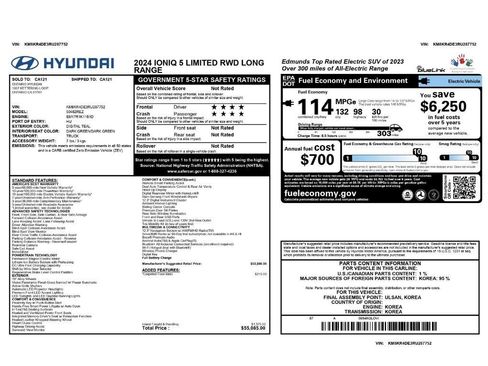 Used 2024 Hyundai Ioniq 5 Limited RWD image 2