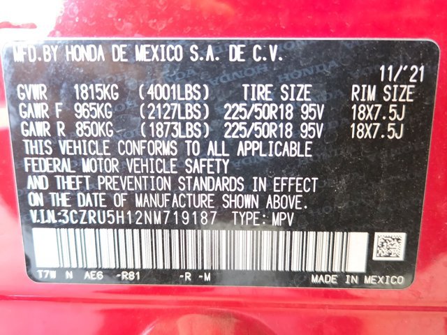 Used 2022 Honda HR-V Sport image 21