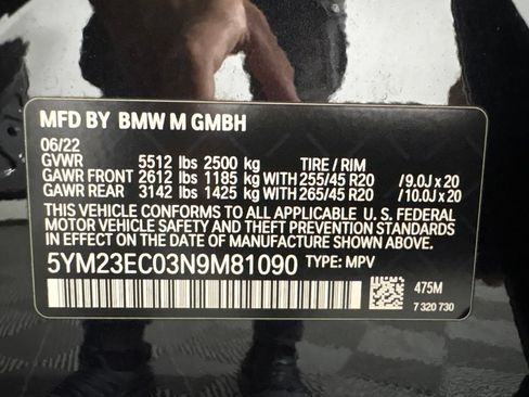 Certified 2022 BMW X4 M AWD/4WD image 35
