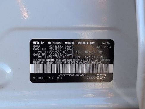 New 2025 Mitsubishi Outlander Sport SEL image 33