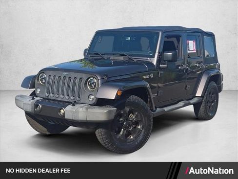 Used 2016 Jeep Wrangler Unlimited Sahara w/ Connectivity Group AWD/4WD image 1