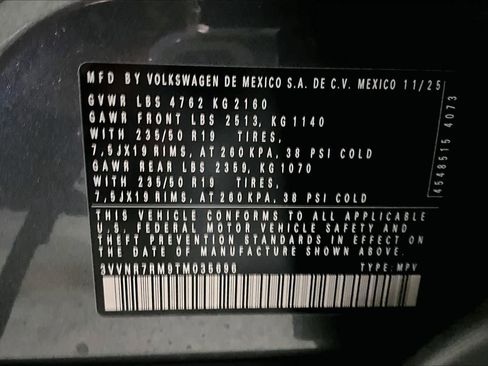 New 2026 Volkswagen Tiguan SE image 19