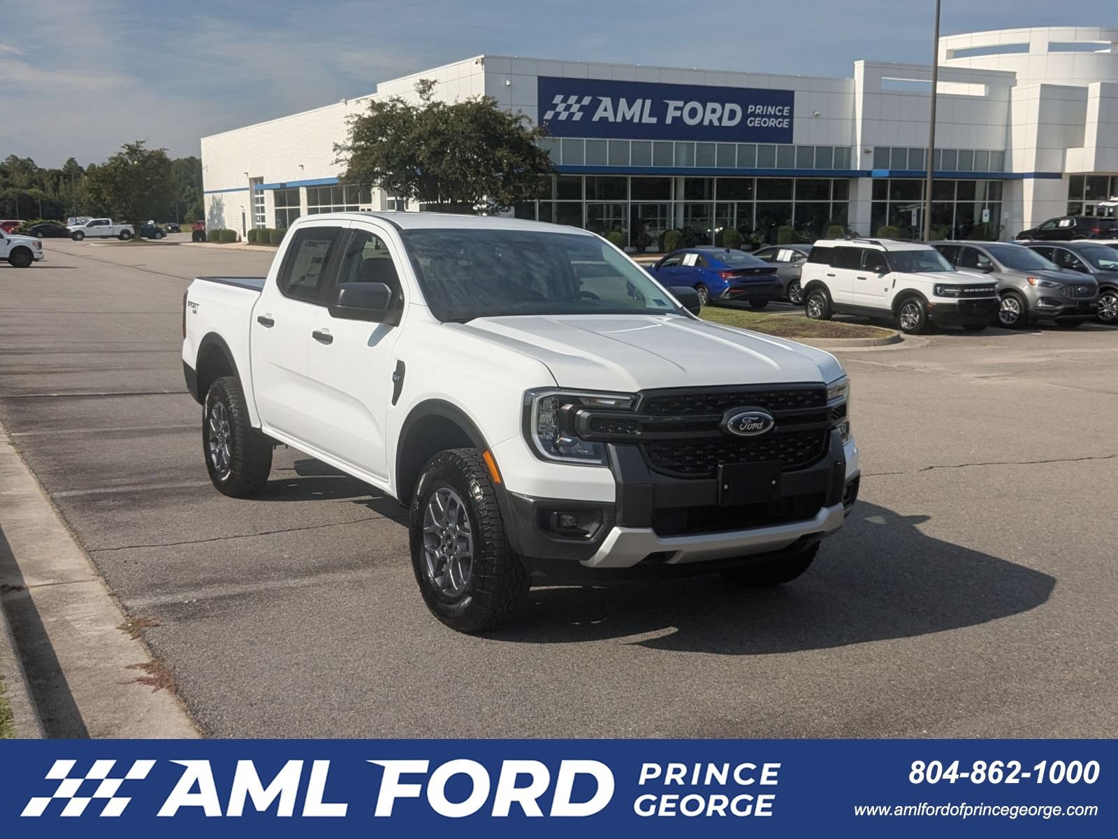 New 2026 Ford Ranger XLT w/ Trailer Tow Package AWD/4WD image 1