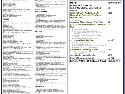 Used 2022 Mercedes-Benz G 63 AMG Squared image 75