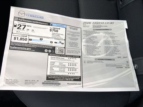 New 2026 MAZDA CX-30 AWD 2.5 S image 16