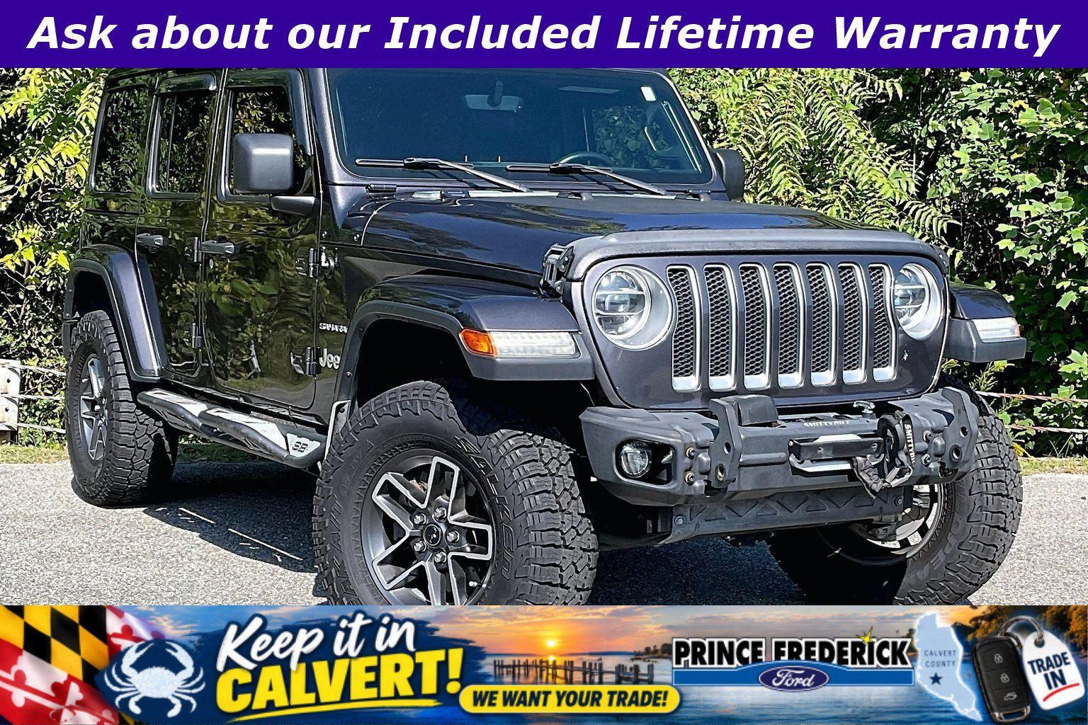 Used 2019 Jeep Wrangler Unlimited Sahara AWD/4WD image 1