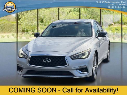 Used 2018 INFINITI Q50 Luxe w/ Essential Package (3.0T Luxe) AWD/4WD image 1